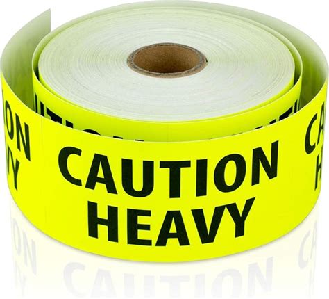 Amazon Caution Heavy Stickers X Inches Heavy Caution