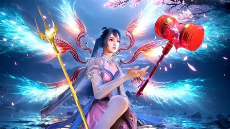 Soul Land Three Spirits Of Tang Wutong Daughter Of Tang San