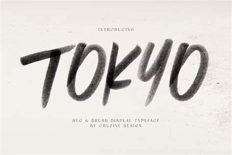 Tokyo Brush Font - DaFont File