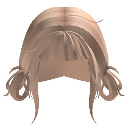 Cutesy Messy Low Harajuku Buns Blonde Roblox