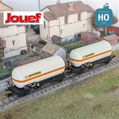 Coffret Wagons Citernes Simotra Sncf Ep Iv Ho Jouef Hj