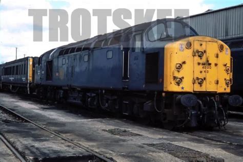 35mm Slide Br British Rail Diesel Loco Class 40 40012 1984 Original £3 49 Picclick Uk