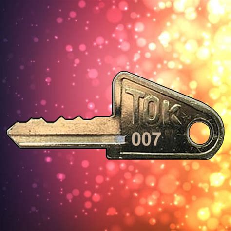 Tok007 Tok Uk Key Next Day Lockerkeysbiz