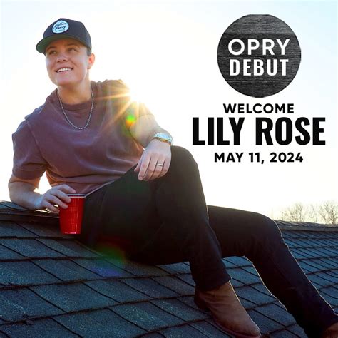 Lily Rose Set To Make Grand Ole Opry Debut On May Big Loud