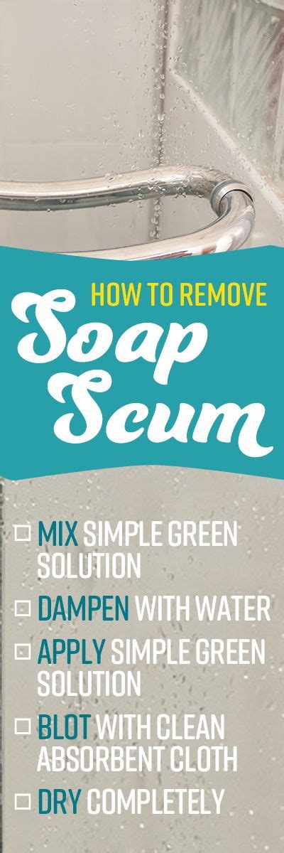 How To Remove Soap Scum Soap Scum Natural Cleaning Solutions