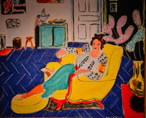 Woman Seated In An Armchair Henri Matisse Smithsonian Dc Photo Hot