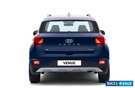 Rear View Hyundai Venue 1 0L Turbo GDi Sport SX DT Petrol IMT Car