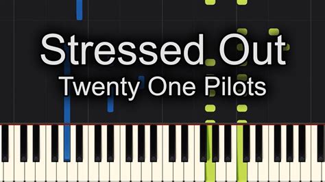 Stressed Out Twenty One Pilots Piano Easy Chords Youtube