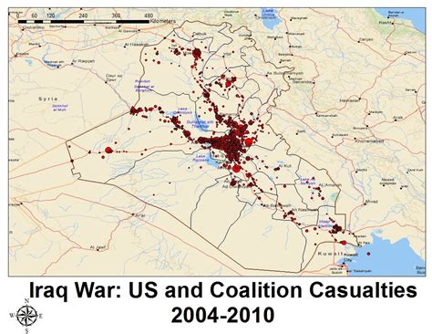 Iraq War Map | World Map 07