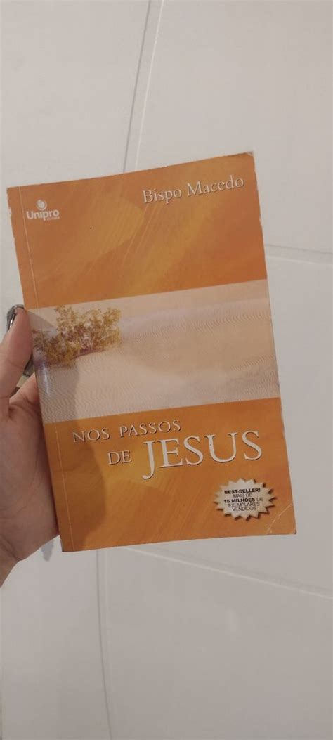 Livro Nos Passos De Jesus Livro Unipro Usado 70168934 Enjoei