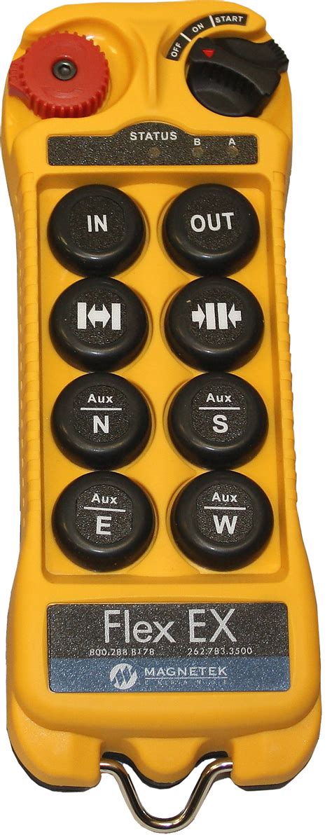 Magnetek Flex Ex Radio Remote Control System Hoistandcraneremotes