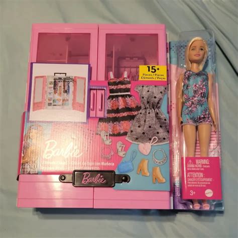 Mattel Barbie Fashionistas Ultimate Closet Doll Set New In