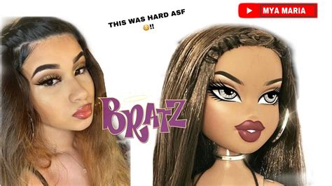 Turned Myself Into A Bratz Doll Youtube