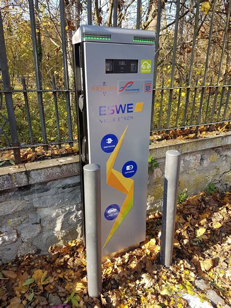 Elektroauto Ladestation In Wiesbaden Am Schlosspark E Stations De