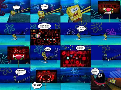 Spongebob Not Letting Go Extreme Demons In Gd By Spongebobfan907 On