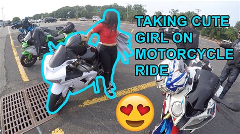 Taking My Girlfriend On Motorcycle Group Ride Youtube