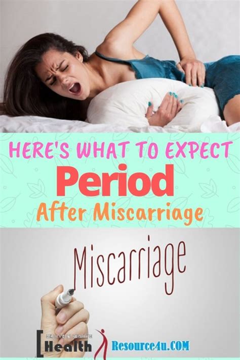 Your Period After Miscarriage What You Need To Know