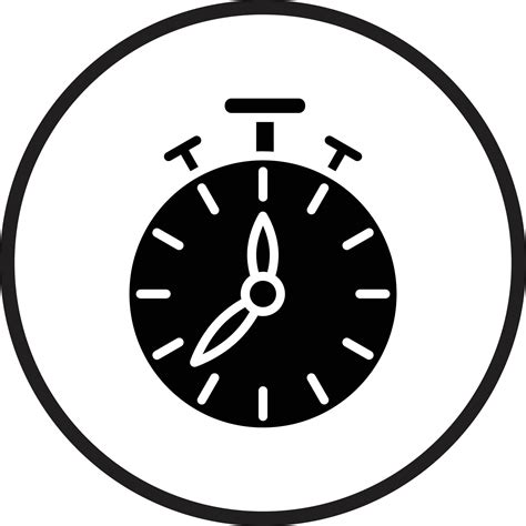 Stopwatch Icon Style 13132429 Vector Art at Vecteezy