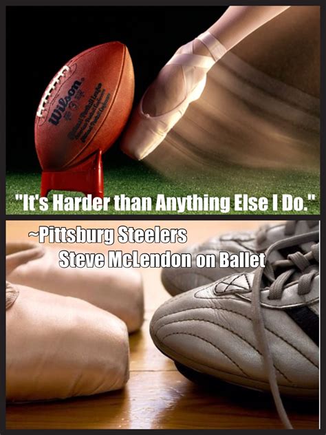 What Football Players Did Ballet at Gertrude Murphy blog