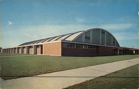 Northern Illinois University Field House Dekalb Il Postcard