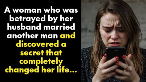 A Woman Who Was Betrayed By Her Husband Married Another Man And