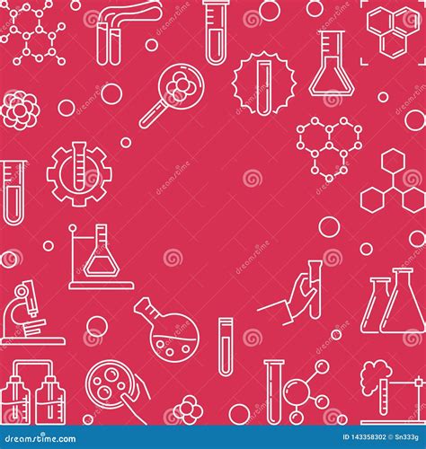 Chemical Background Cartoon Vector 31535059