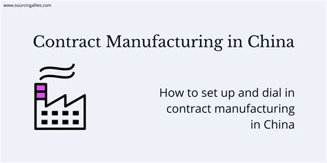 Contract Manufacturing In China