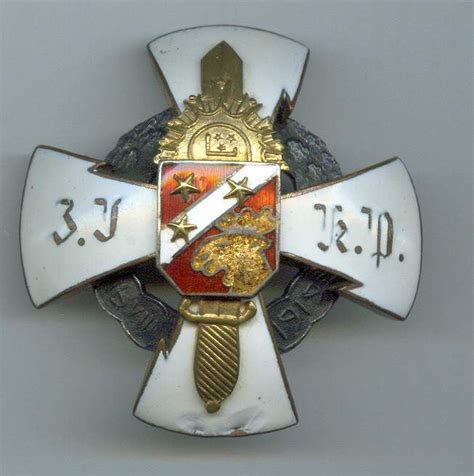 Полковые знаки довоенной Латвии полковой знак 3 Елгавского пехотного ...
