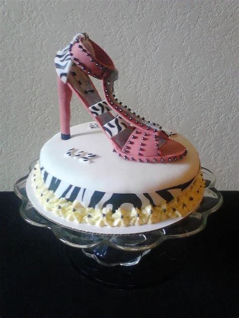 High Heel Stiletto Cake Decorated Cake By Brenda Cakesdecor