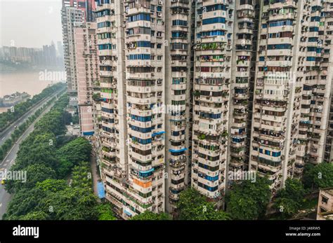 Residential Buildings Over 30 Floors For Apartments Chongqing China