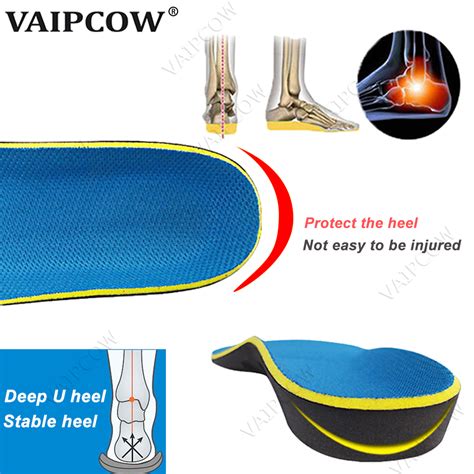 Eva Orthopedic Insoles Orthotics Severe Flat Feet Health Sole Pad For