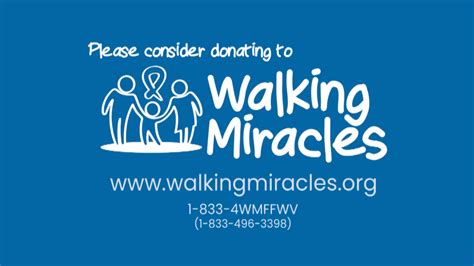 Walking Miracles Provides Free Support And Benefits To Cancer Families