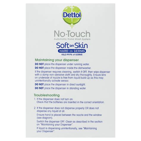 Dettol No Touch Automatic Hand Wash System Allcare Warehouse