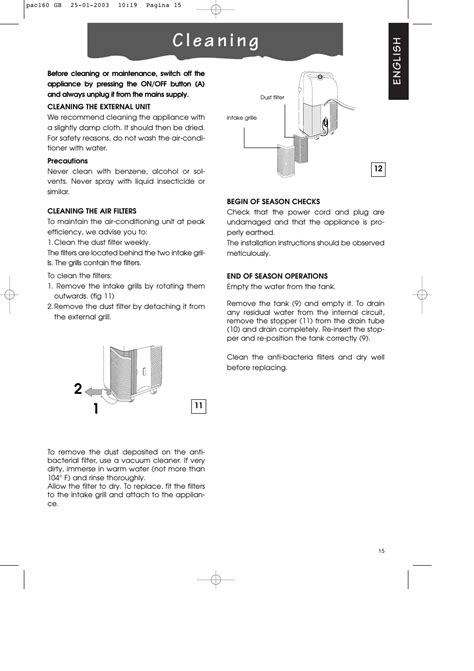 Delonghi Pinguino Pac An Hpek Manual