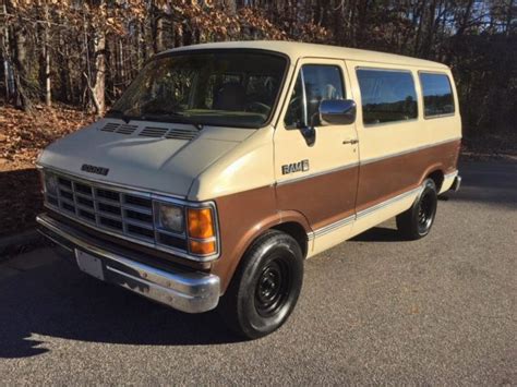 1987 Dodge Ram Wagon 100 Van With Only 33k Miles Must See Original