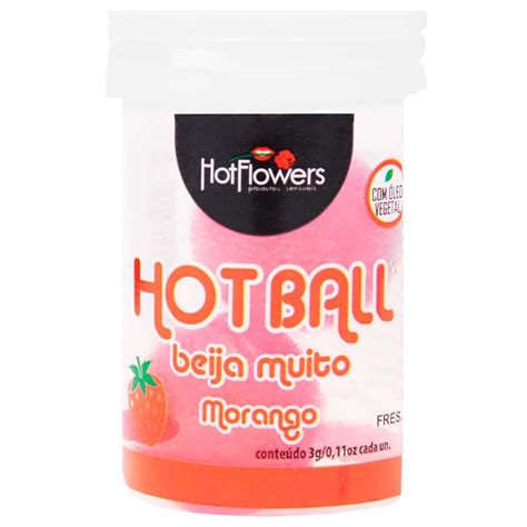 Bolinha Explosiva Beija Muito 2 Unidades Hot Flowers DOT G DOT G