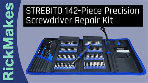 STREBITO 142 Piece Precision Screwdriver Repair Kit YouTube