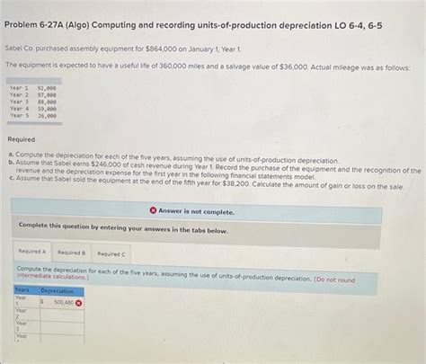 Solved Problem 6 27A Algo Computing And Recording Chegg