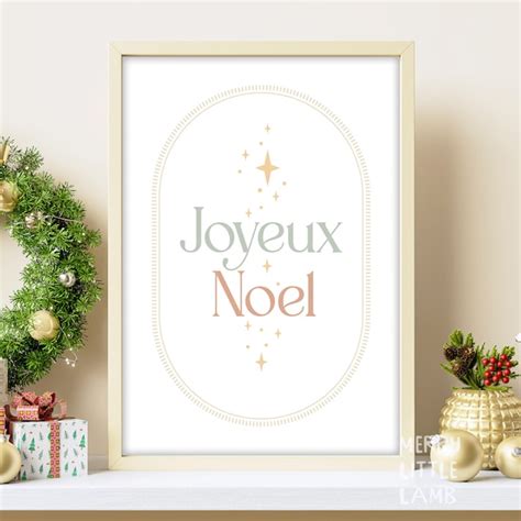 Joyeux Noel Sign - Etsy