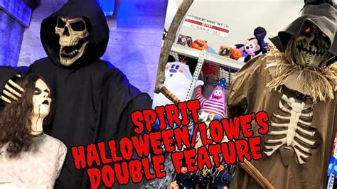 SPIRIT HALLOWEEN LOWES Halloween Double Walkthrough 2023 YouTube