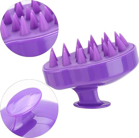 Brosse De Massage En Silicone Pour La Pousse Des Cheveux