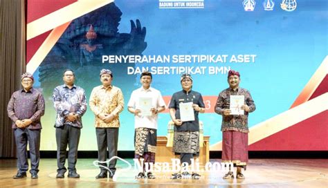 Nusabali Badung Jadi Kabupaten Lengkap Pertama Program Ptsl