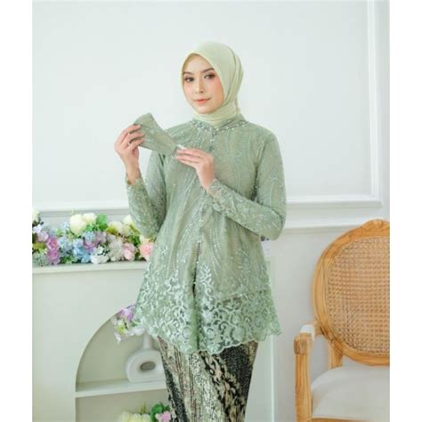 Nj Modern Brocade Kebaya Suit Kartini Kebaya Graduation Kebaya Farewell