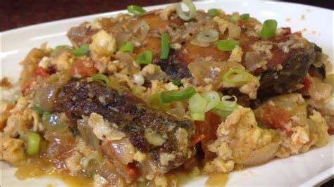 How To Cook Sarciadong Isda Sarciadong Isda Fish Recipe Filipino