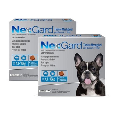 Nexgard M A Kg Tablete Kit Unid Merial Boehringer C Es