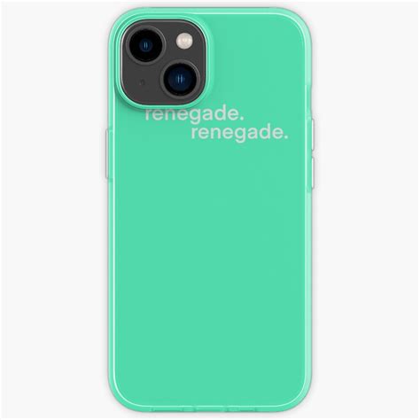 Tiktok Renegade Teal Iphone Case For Sale By Smilesnsunshine Redbubble