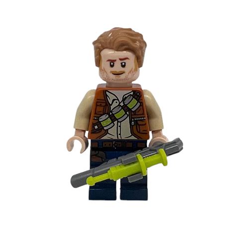 Lego Jurassic World Owen Grady Minifigure (JW066) - CW Collectables ...