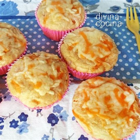 Muffins De Queso Y Bac N Receta De Divina Cocina