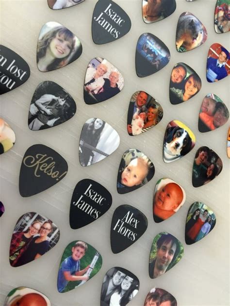 Custom Guitar Pick Photo Guitar Pick Personalized Guitar