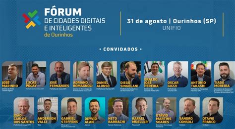 Ourinhos Sede Do F Rum De Cidades Digitais E Inteligentes Nesta